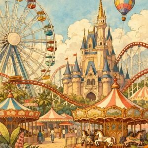 Theme Park Ticket 10000Coin