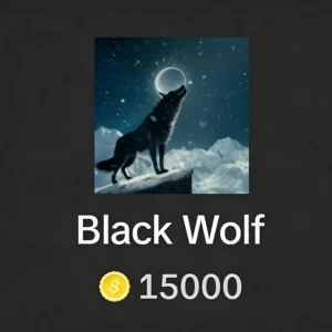 Black Wolf 15000Coin